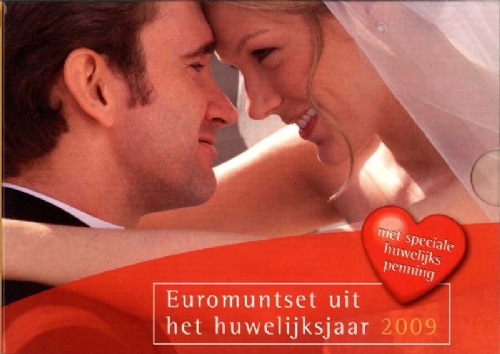 Bruid & bruidegom Huwelijks-muntensetje