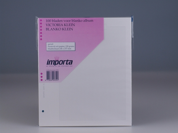 Importa Victoria klein, set van 100 bladen, wit